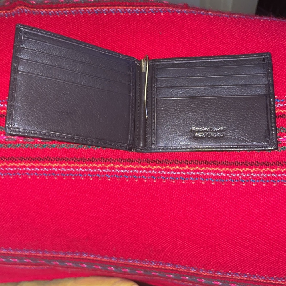 Genuine Leather Hand Crafted Wallet NWOT - Picture 2 of 6
